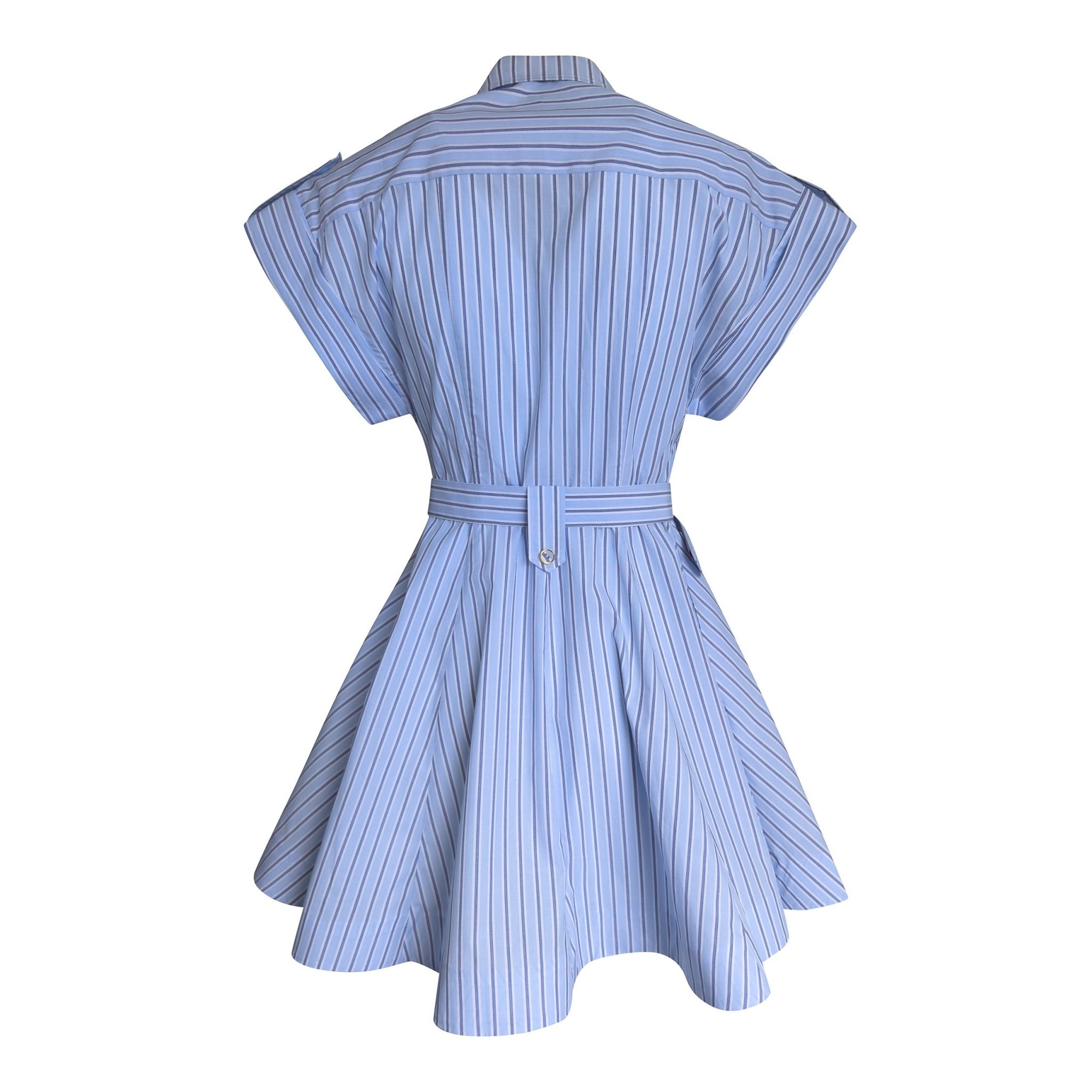 LeDoré Brigitte Shirt Dress Blue Stripe - LEDORÉ