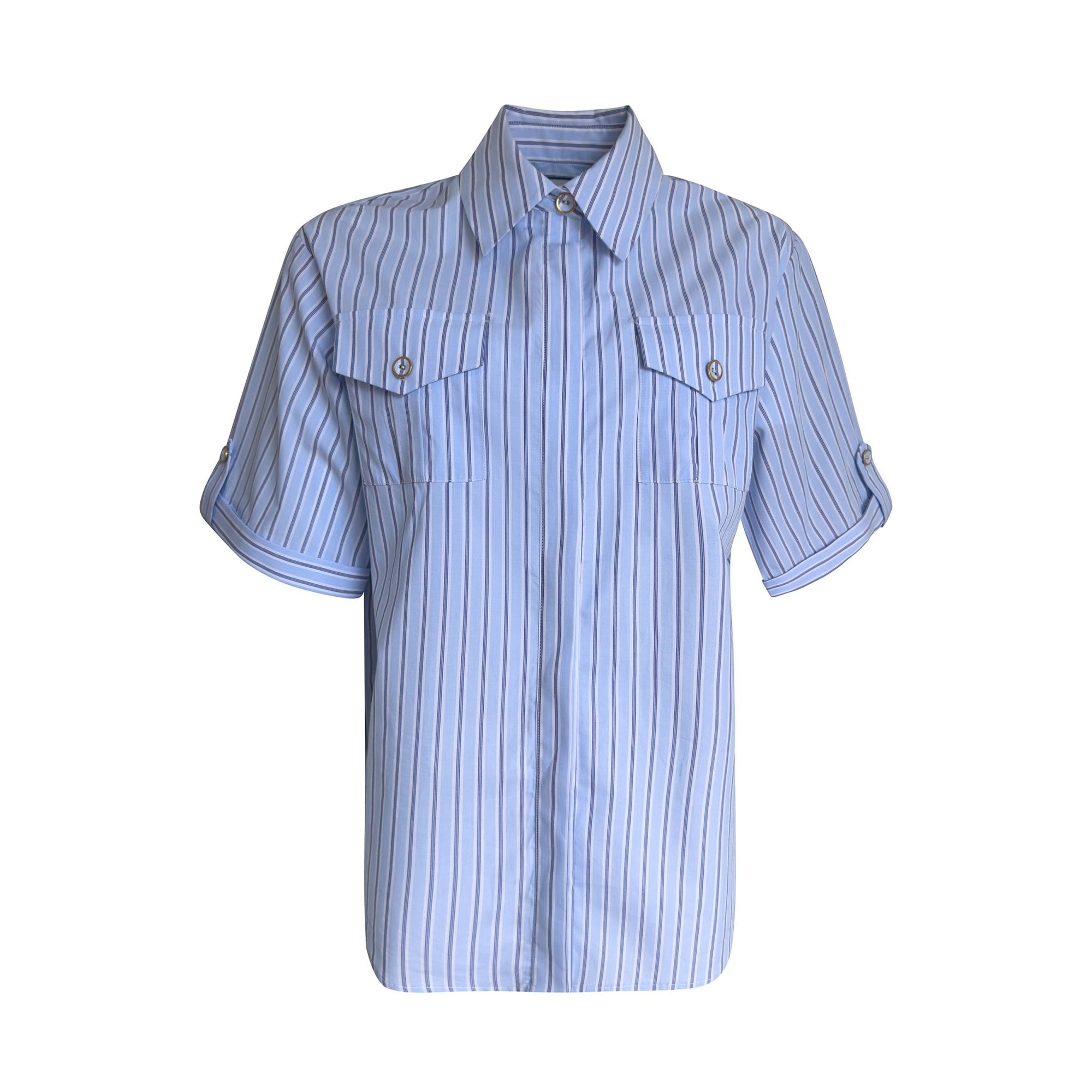 LeDoré Safari Shirt Blue Stripe - LEDORÉ